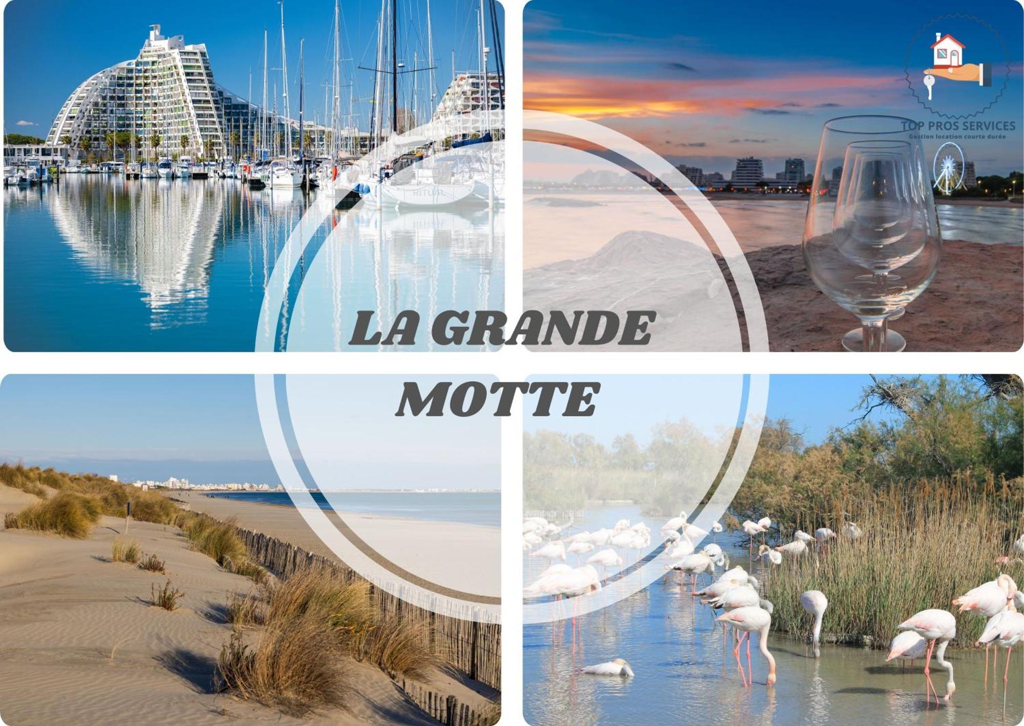 L'Amazone Studio Plein Centre Plages A 2Min Clim Wifi Sur Le Port - Top Prosconciergerie- La Grande-Motte Exterior foto